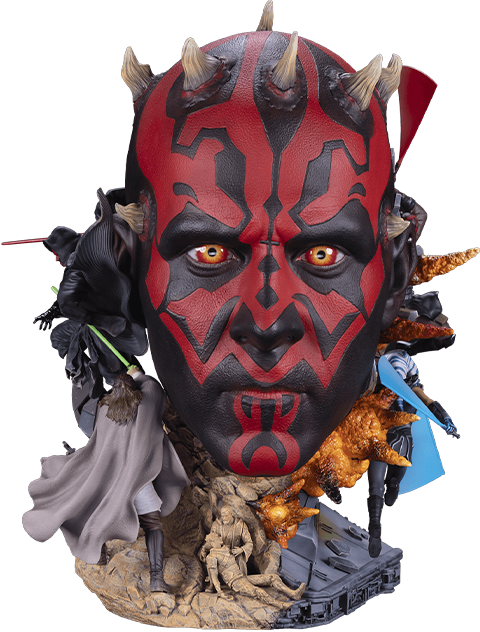 Star Wars Darth Maul Fine Art Bust  (Prototype Shown) View 15