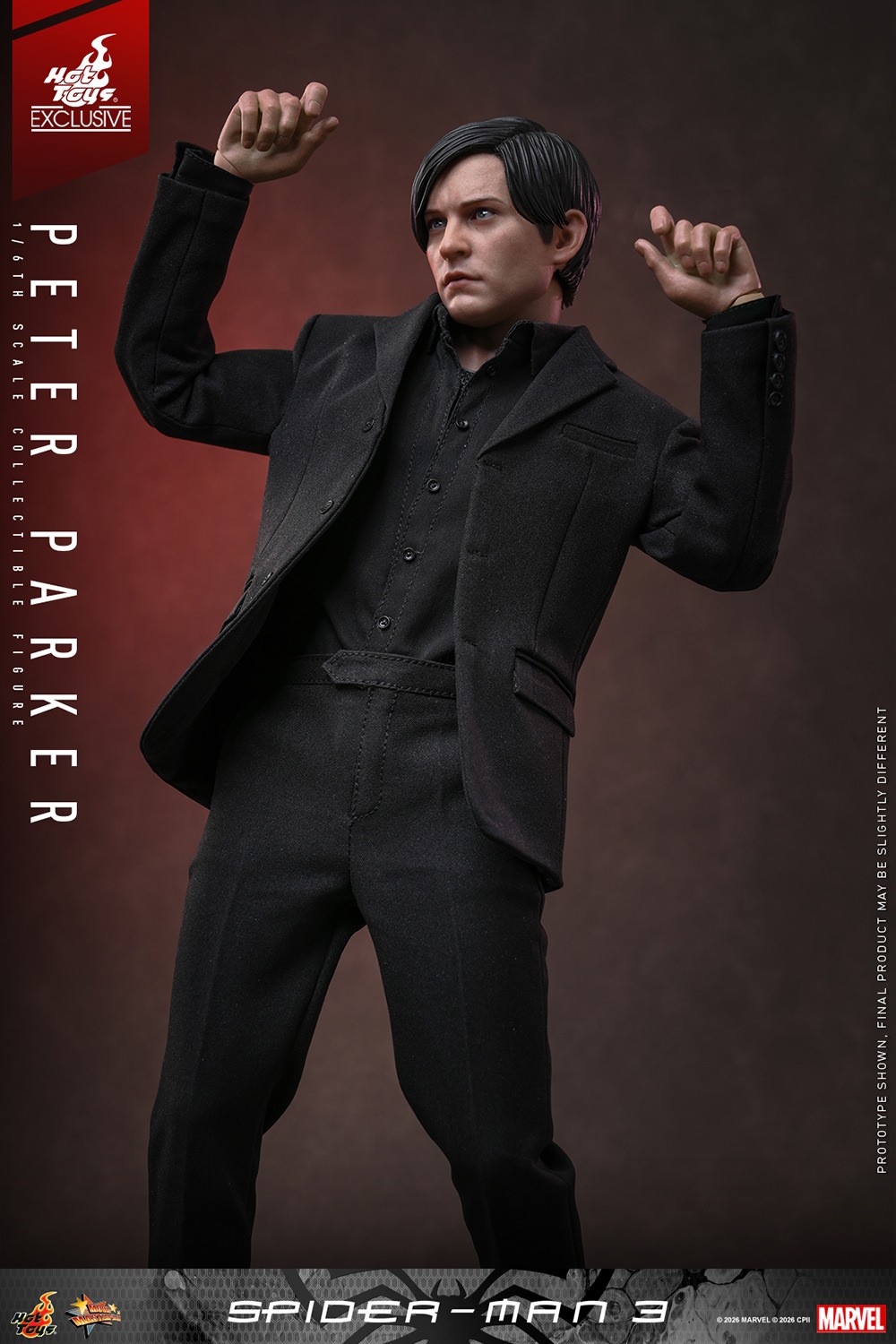 Marvel Peter Parker Sixth Scale Figure  (Prototype Shown) View 3