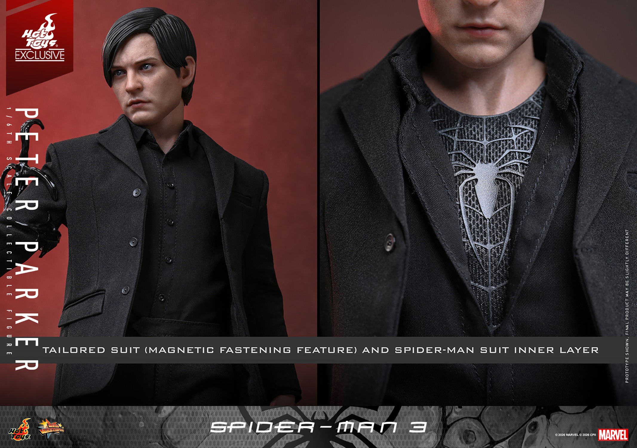 Marvel Peter Parker Sixth Scale Figure  (Prototype Shown) View 19