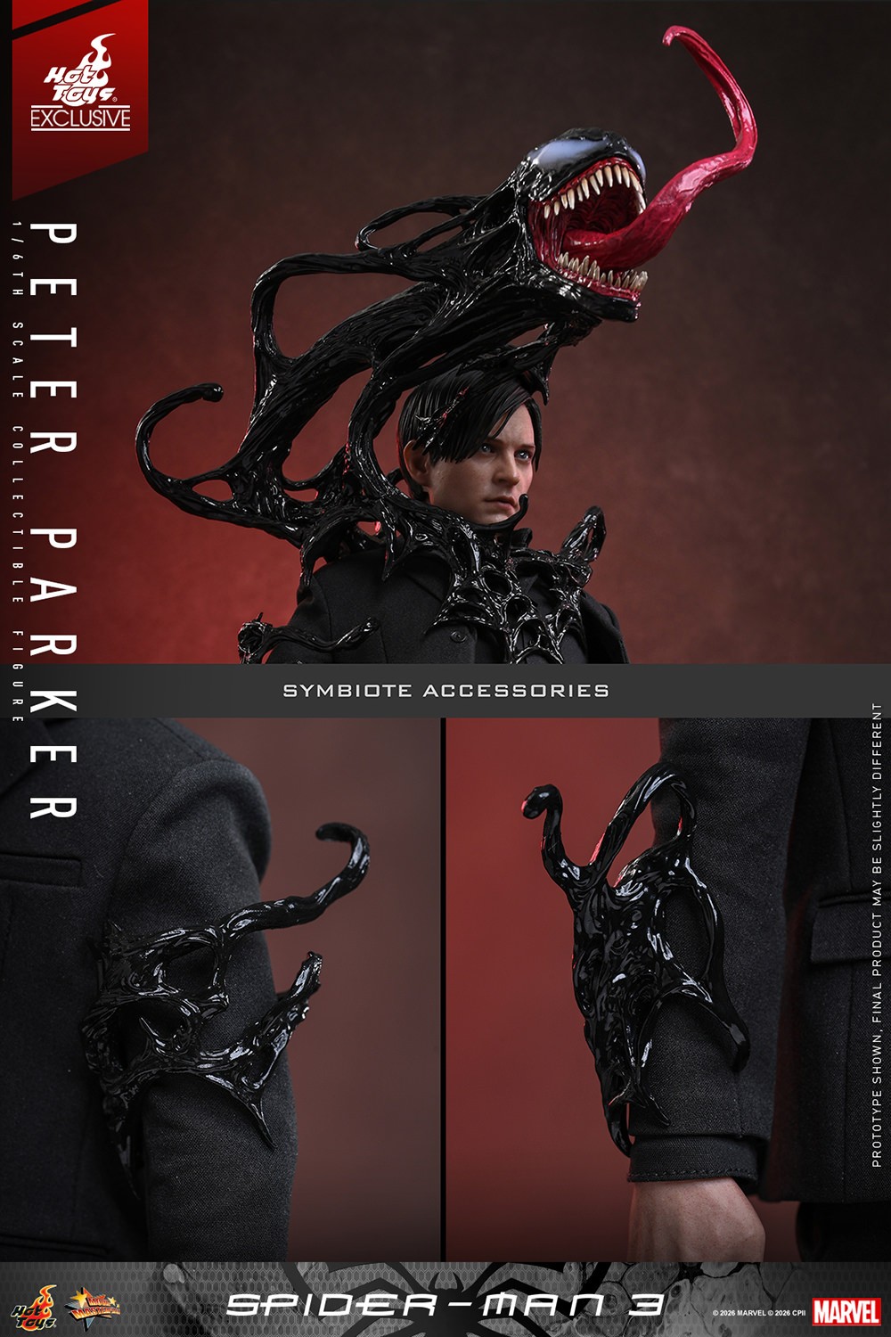 Marvel Peter Parker Sixth Scale Figure  (Prototype Shown) View 20