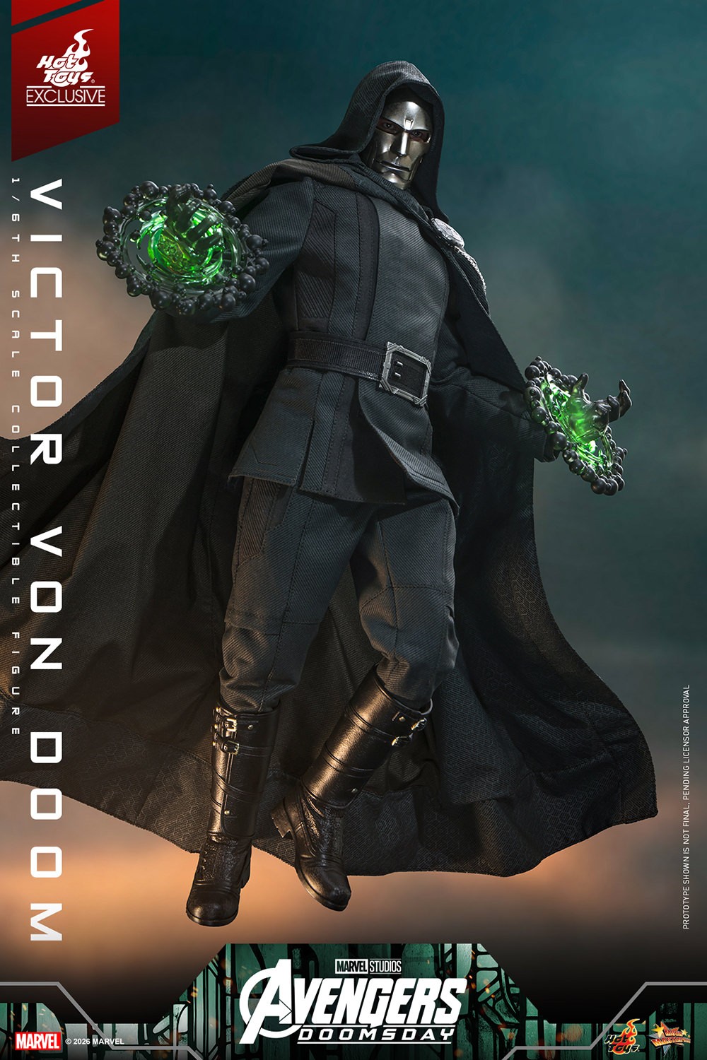 Marvel Victor Von Doom Sixth Scale Figure  (Prototype Shown) View 3