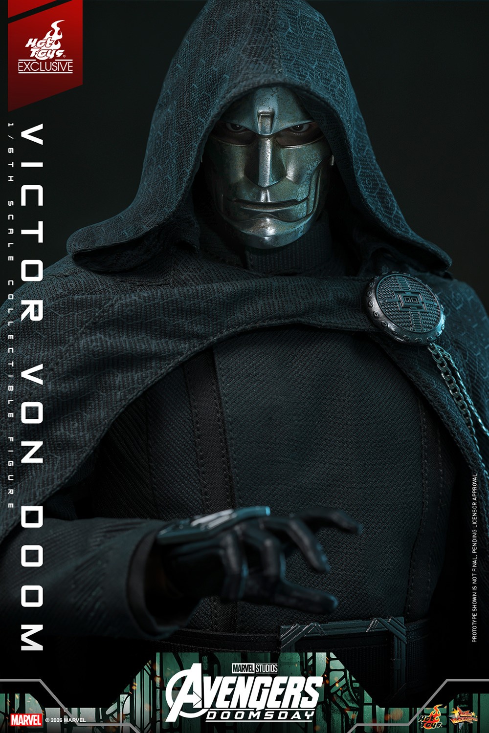Marvel Victor Von Doom Sixth Scale Figure  (Prototype Shown) View 6