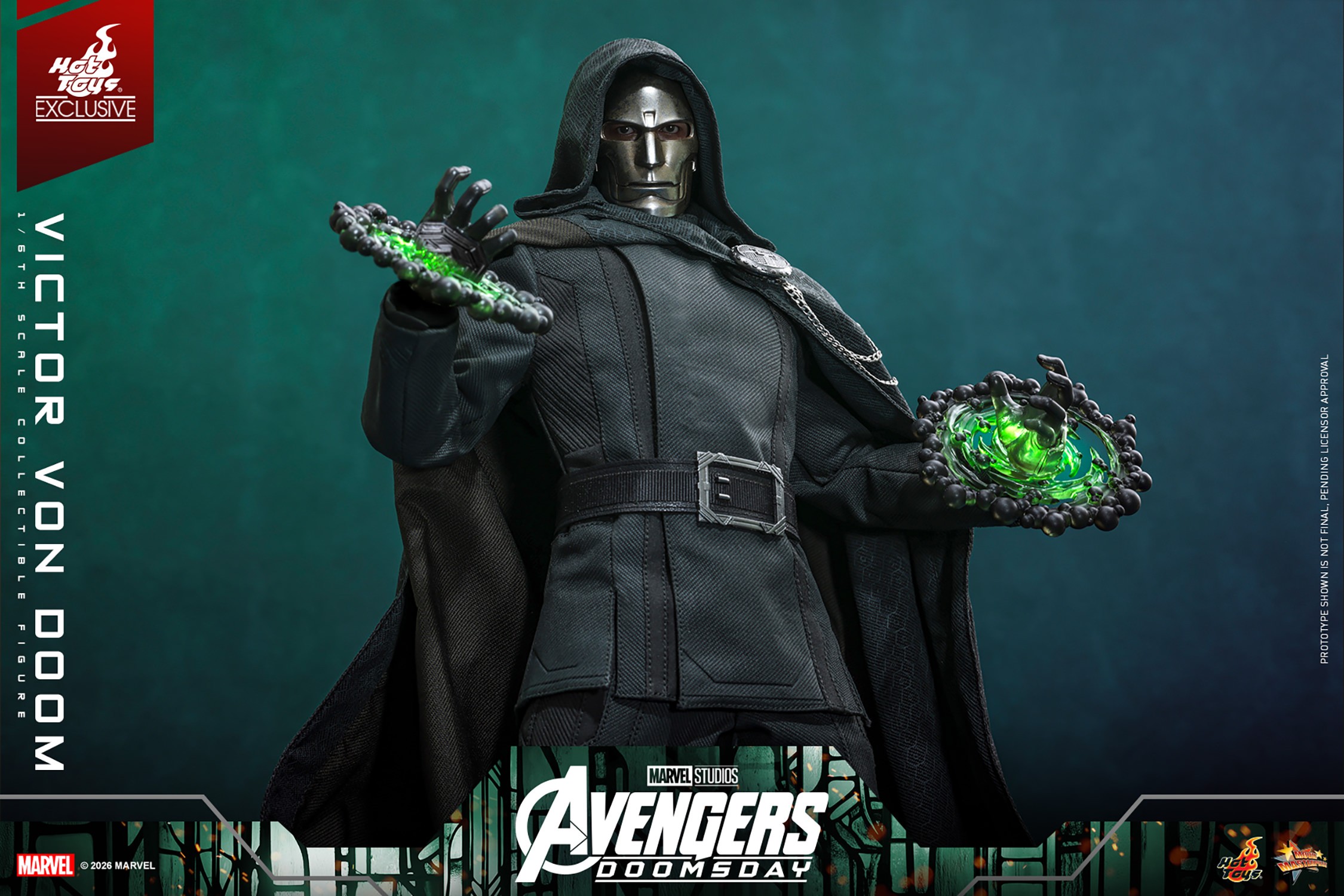 Marvel Victor Von Doom Sixth Scale Figure  (Prototype Shown) View 7