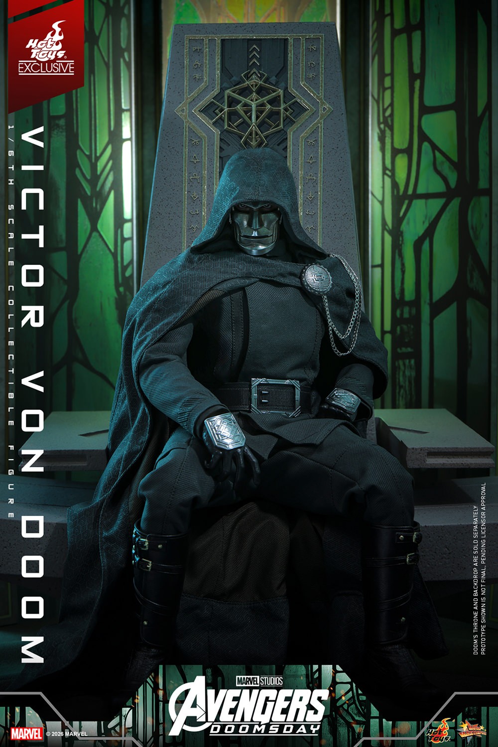 Marvel Victor Von Doom Sixth Scale Figure  (Prototype Shown) View 9