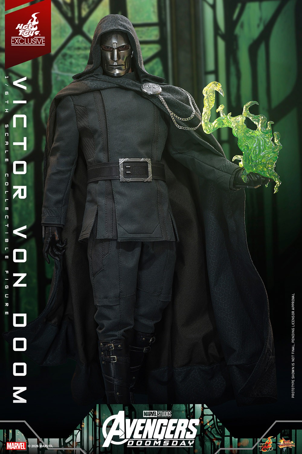 Marvel Victor Von Doom Sixth Scale Figure  (Prototype Shown) View 14