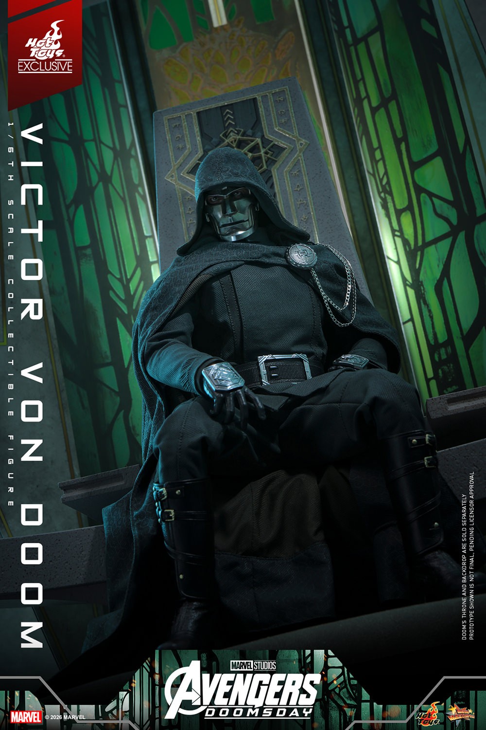 Marvel Victor Von Doom Sixth Scale Figure  (Prototype Shown) View 17
