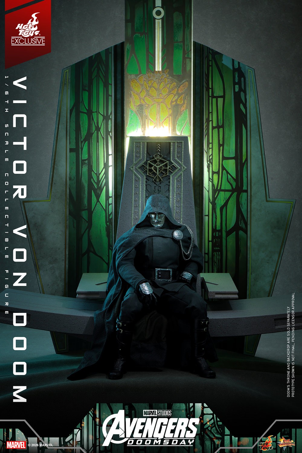 Marvel Victor Von Doom Sixth Scale Figure  (Prototype Shown) View 18