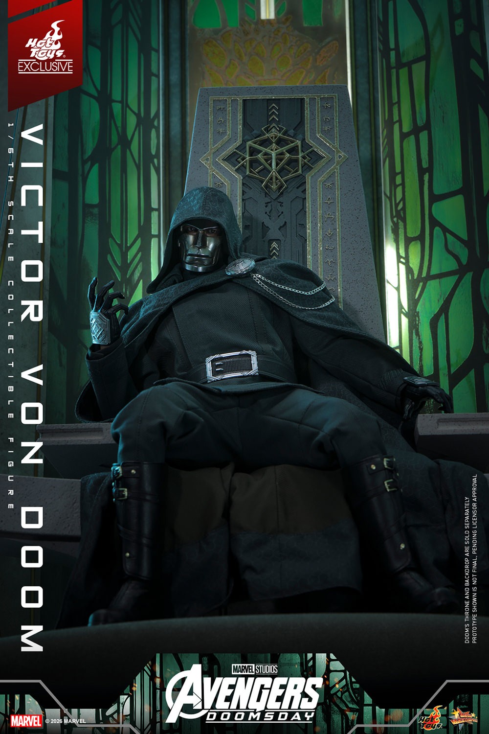 Marvel Victor Von Doom Sixth Scale Figure  (Prototype Shown) View 19