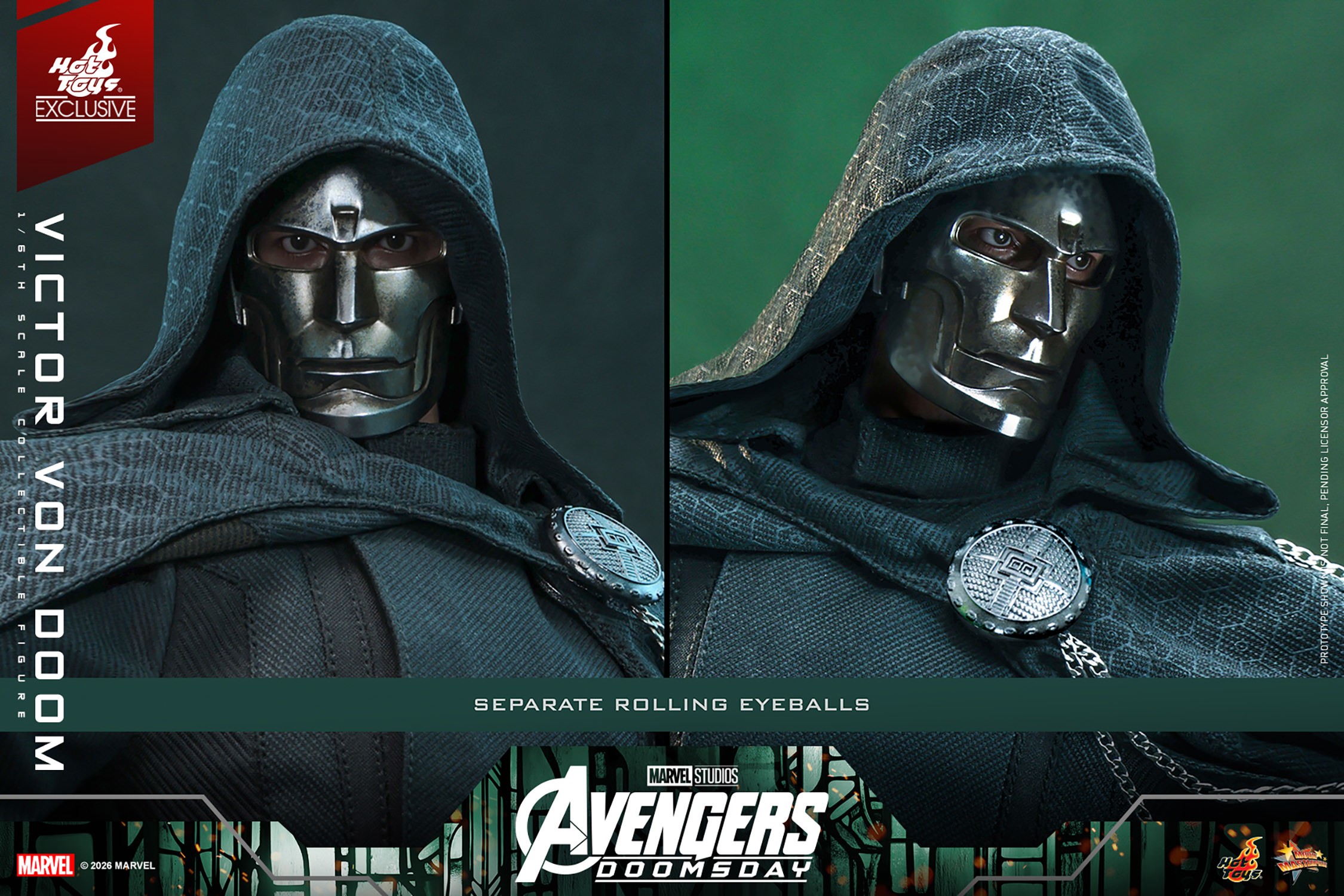 Marvel Victor Von Doom Sixth Scale Figure  (Prototype Shown) View 20