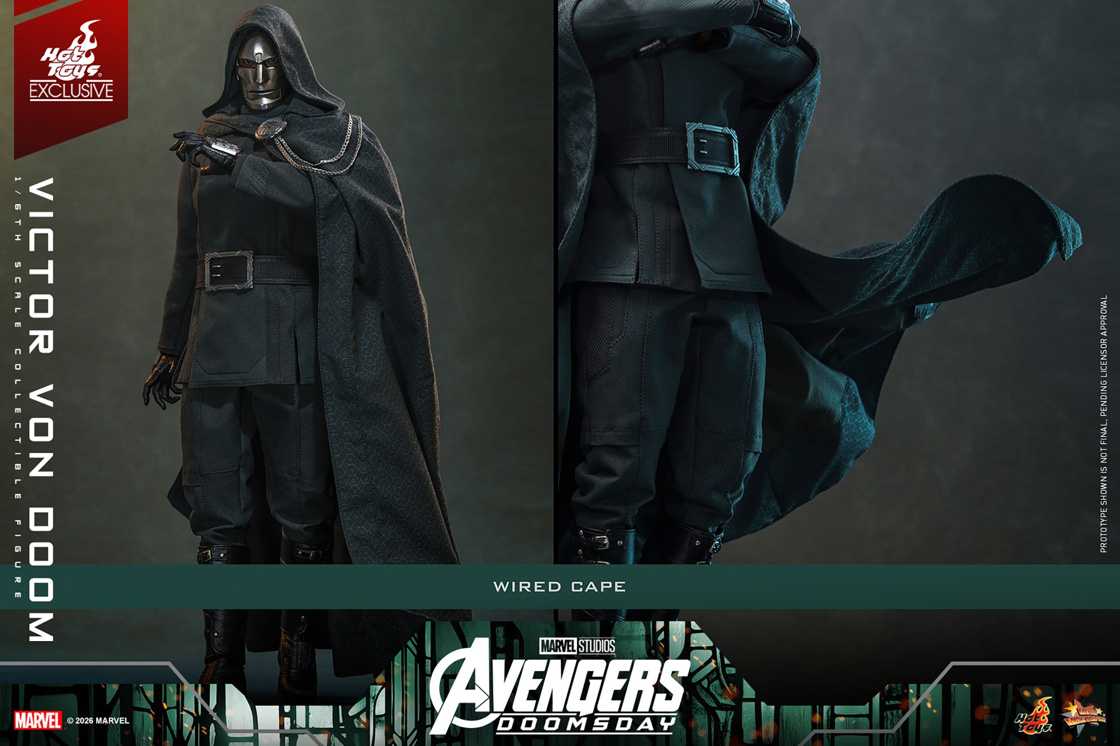 Marvel Victor Von Doom Sixth Scale Figure  (Prototype Shown) View 22