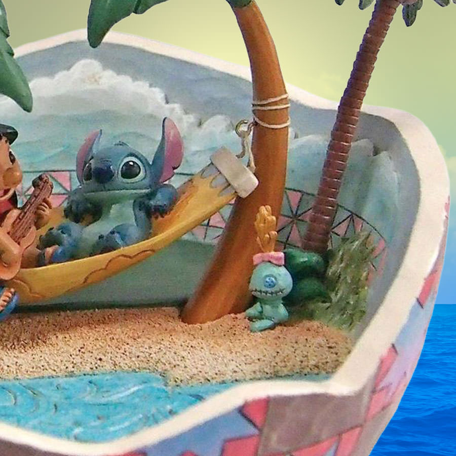 Disney Lilo & Stitch in Coconut Figurine  (Prototype Shown) View 4