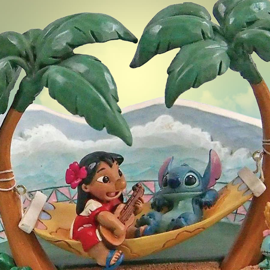 Disney Lilo & Stitch in Coconut Figurine  (Prototype Shown) View 6