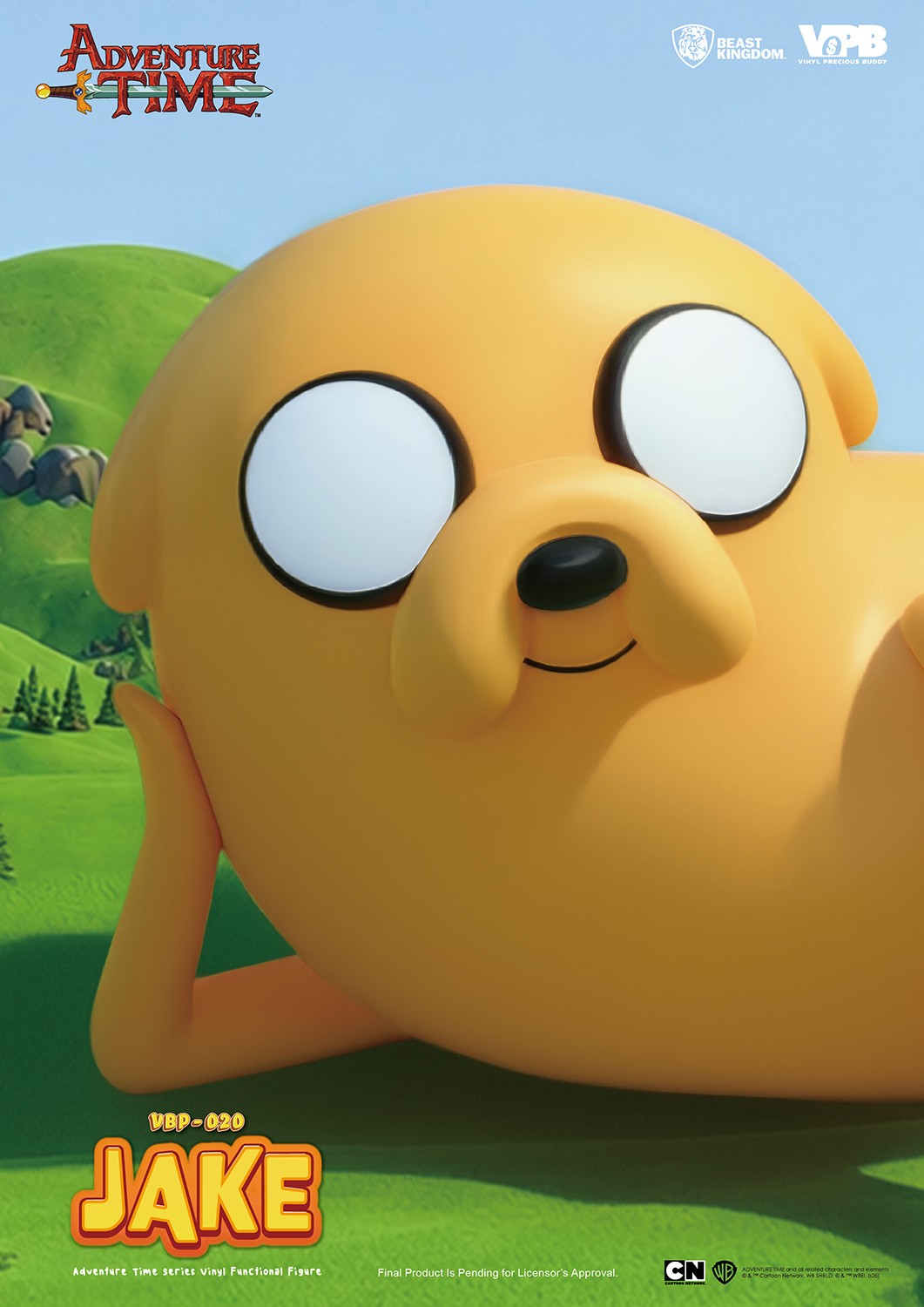 Adventure Time Jake Vinyl Piggy Bank Collectible Figure  (Prototype Shown) View 6