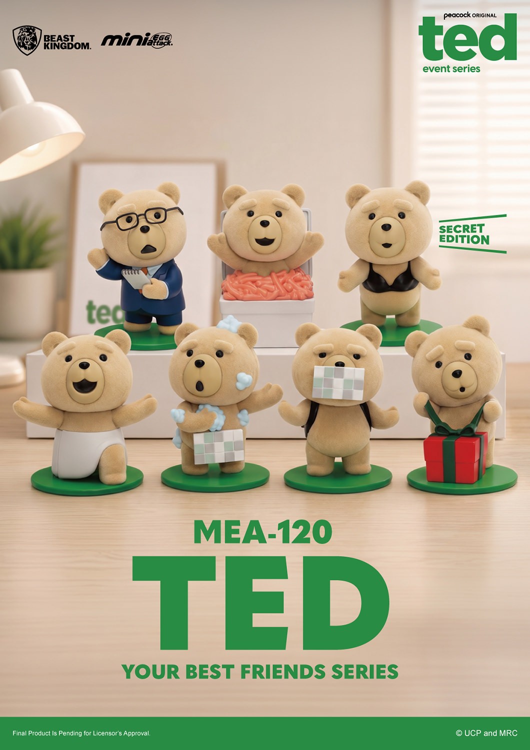 Ted TED Your Best Friends Series Blind Box Set  (Prototype Shown) View 1