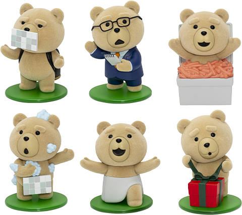 Ted TED Your Best Friends Series Blind Box Set  (Prototype Shown) View 10