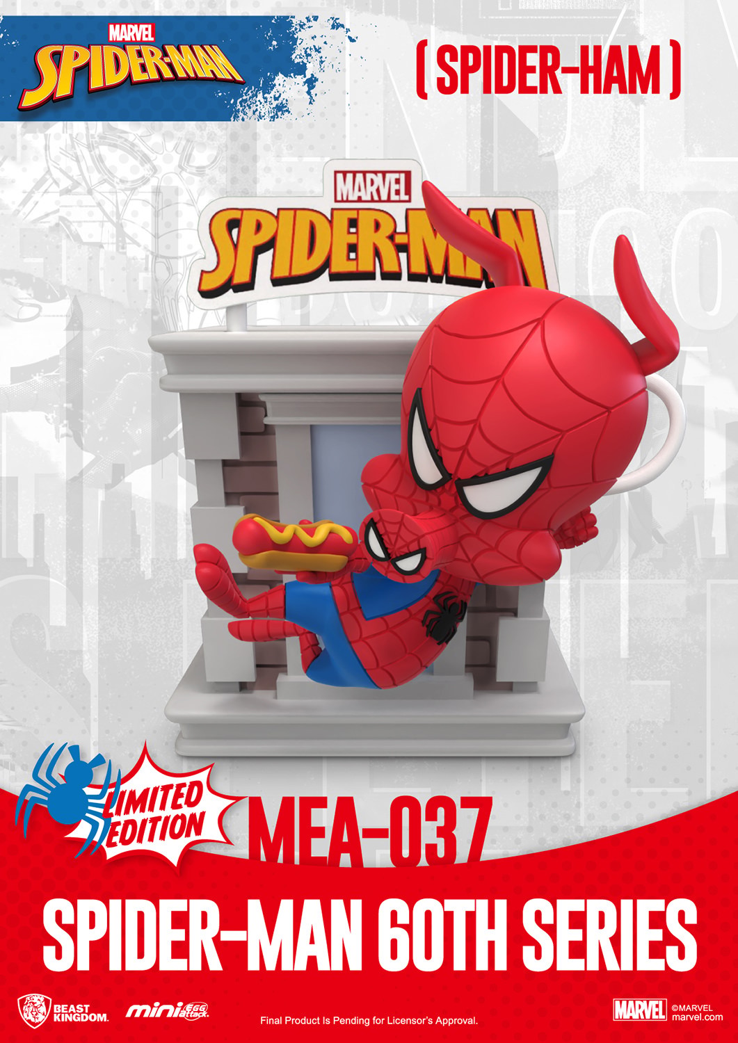 Marvel Spider-Man 60th Anniversary Series Blind Box Set  (Prototype Shown) View 7