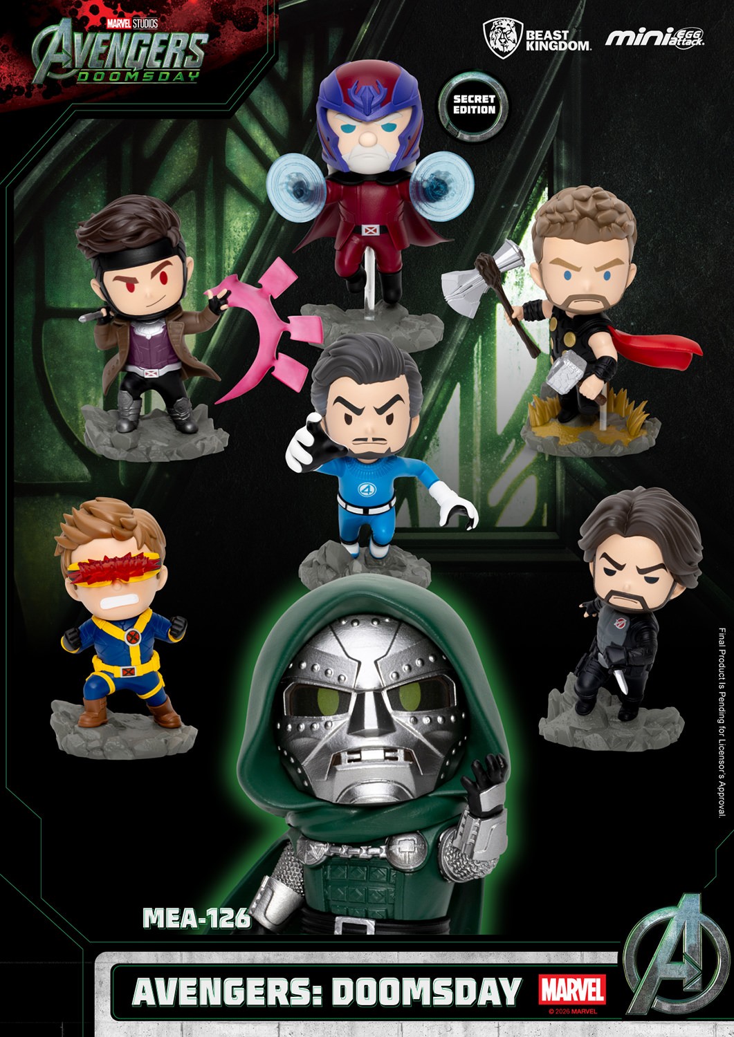 Marvel Avengers: Doomsday Series Blind Box Set  (Prototype Shown) View 10