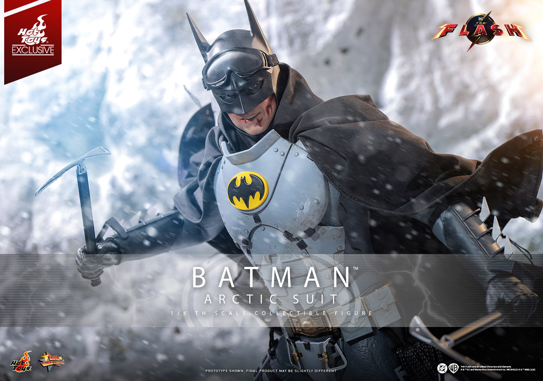 DC Comics Batman (Arctic Suit) Sixth Scale Figure  (Prototype Shown) View 1