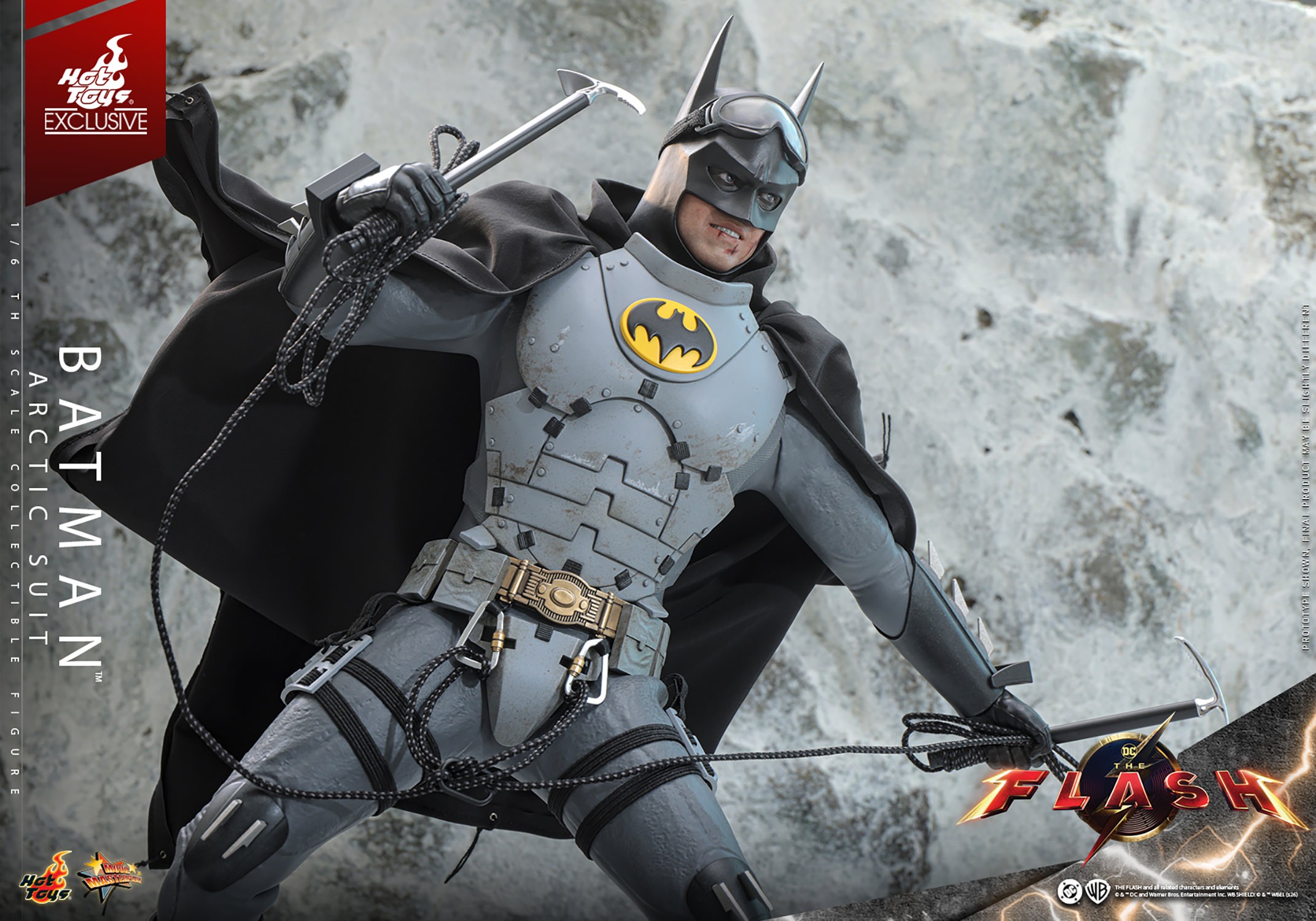 DC Comics Batman (Arctic Suit) Sixth Scale Figure  (Prototype Shown) View 7