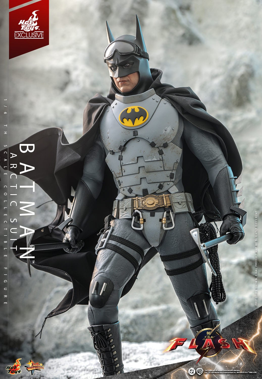 DC Comics Batman (Arctic Suit) Sixth Scale Figure  (Prototype Shown) View 12