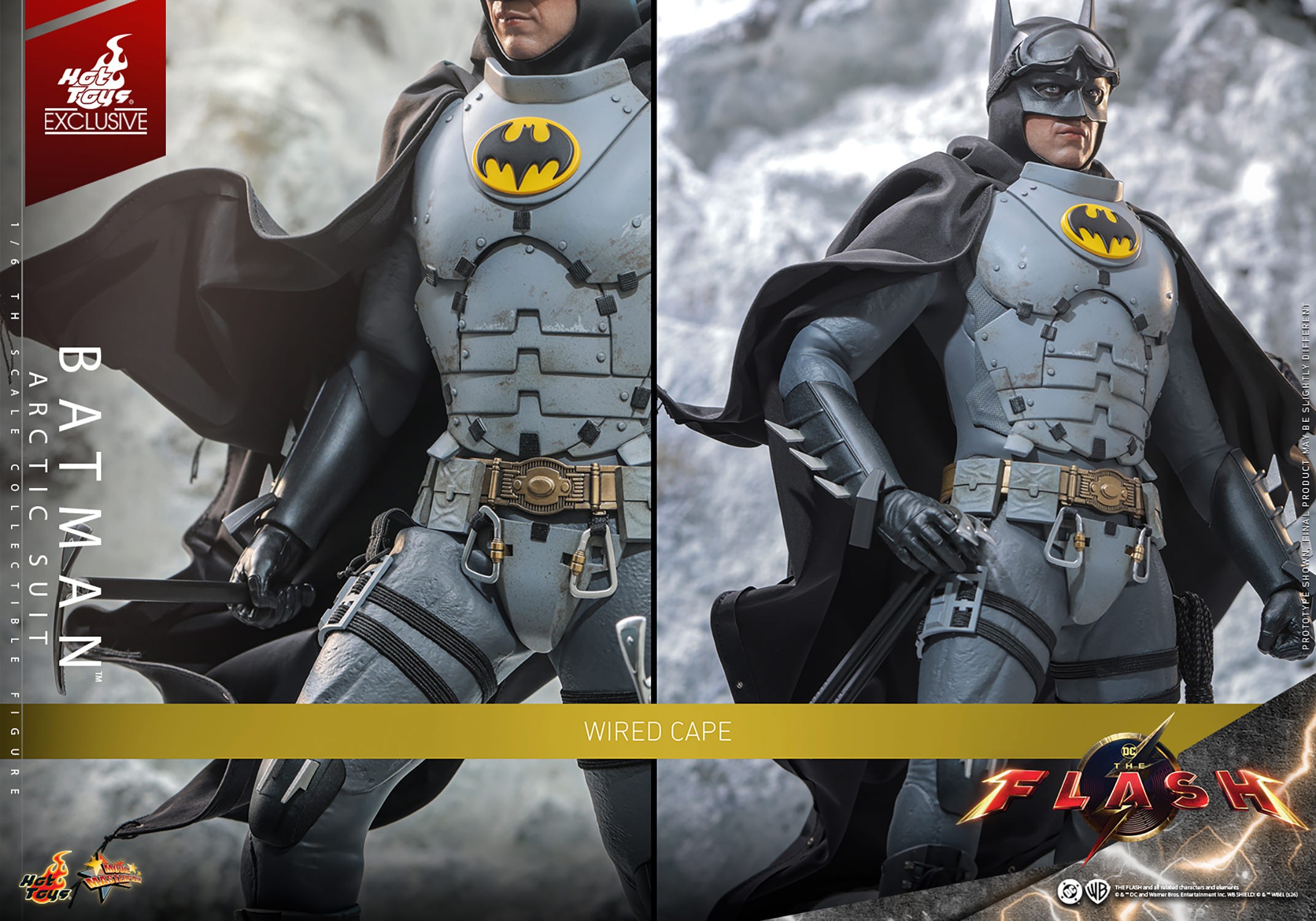 DC Comics Batman (Arctic Suit) Sixth Scale Figure  (Prototype Shown) View 23