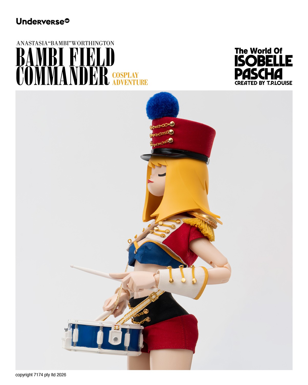 The World of Isobelle Pascha Field Commander Bambi Sixth Scale Figure  (Prototype Shown) View 7