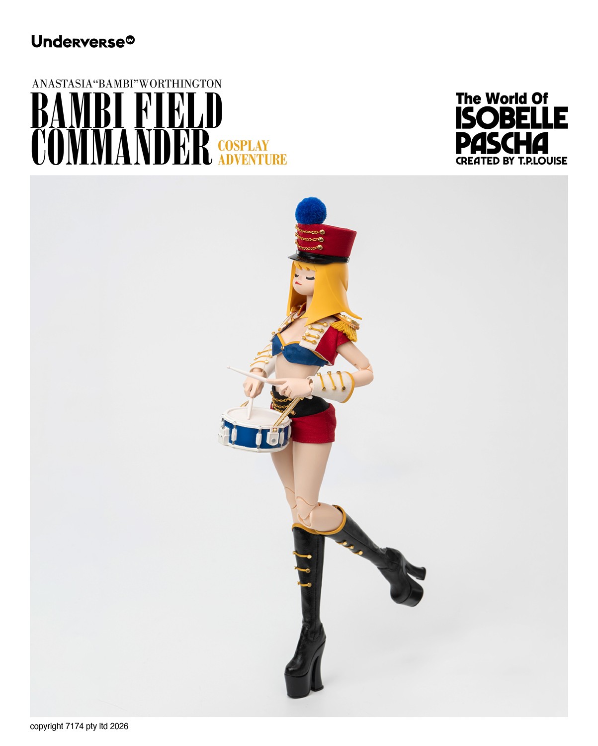 The World of Isobelle Pascha Field Commander Bambi Sixth Scale Figure  (Prototype Shown) View 8