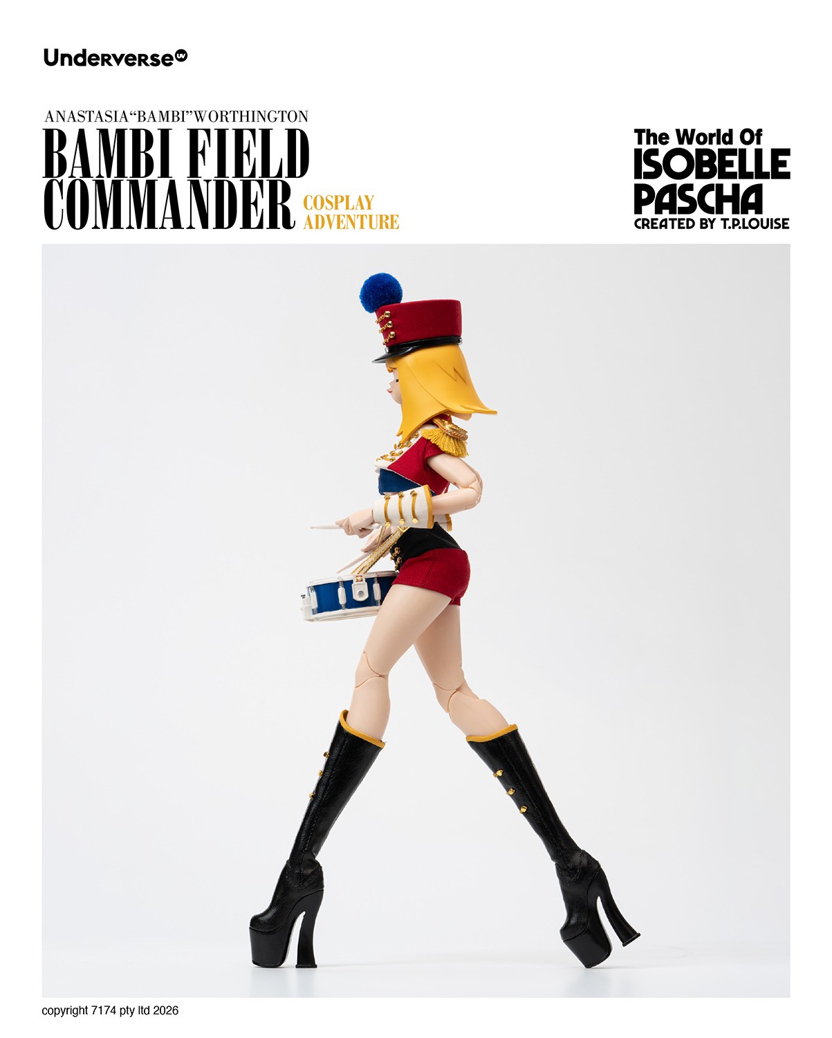 The World of Isobelle Pascha Field Commander Bambi Sixth Scale Figure  (Prototype Shown) View 9