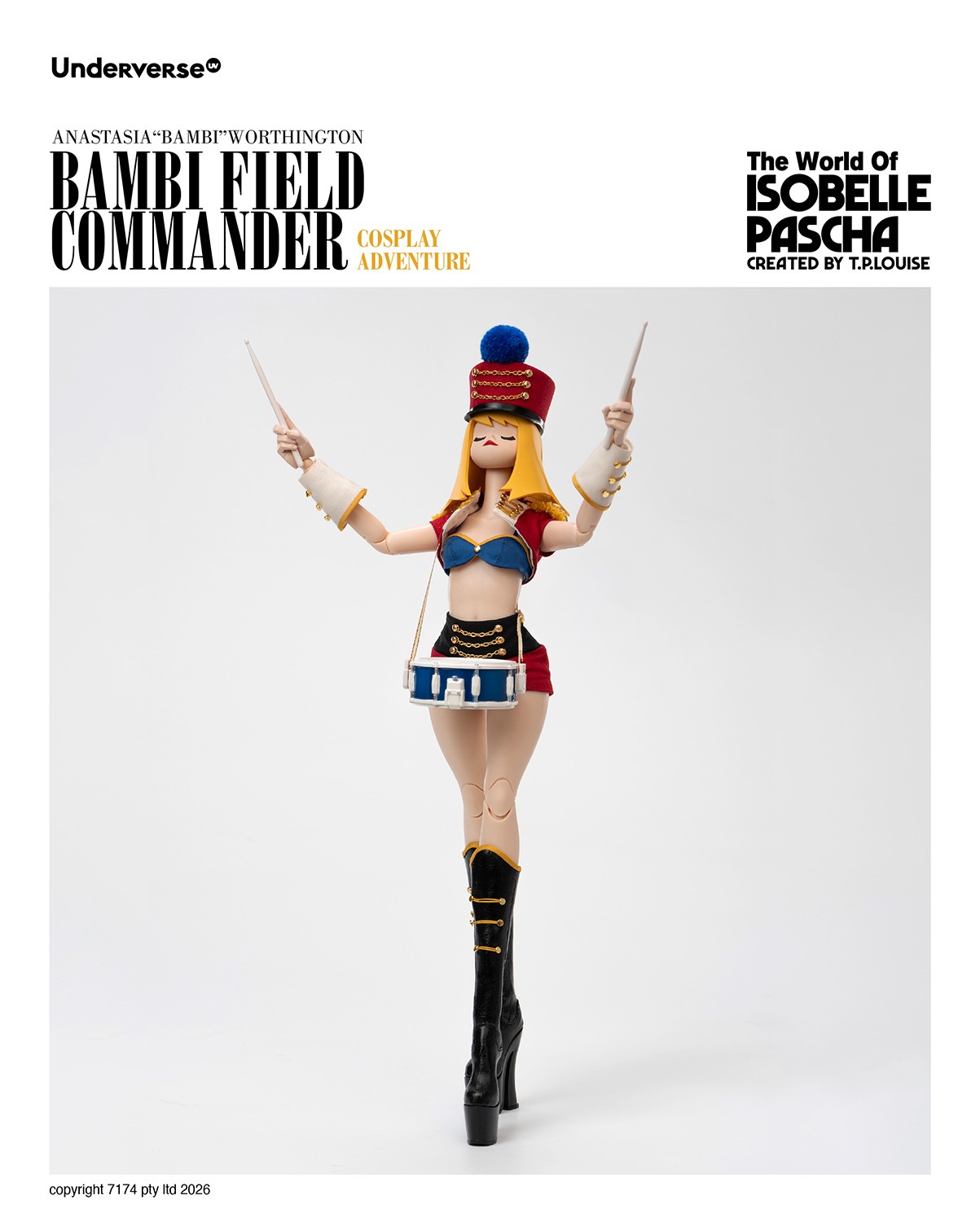 The World of Isobelle Pascha Field Commander Bambi Sixth Scale Figure  (Prototype Shown) View 10