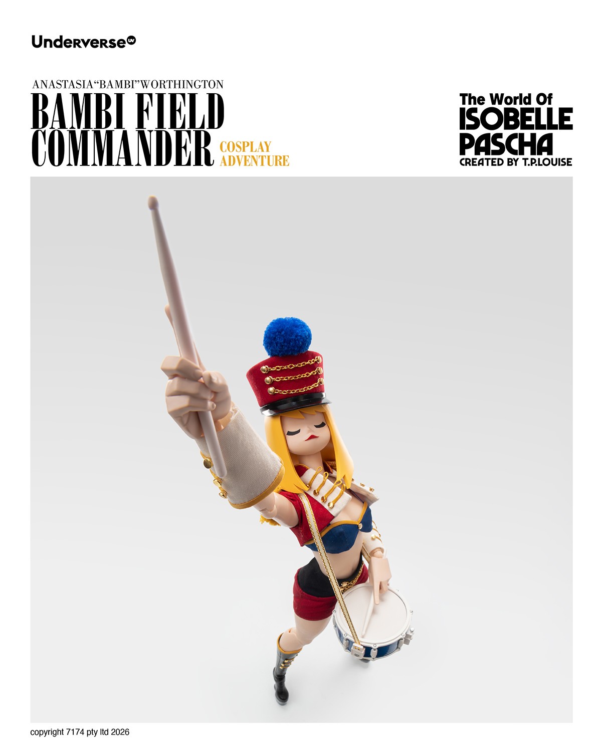 The World of Isobelle Pascha Field Commander Bambi Sixth Scale Figure  (Prototype Shown) View 11