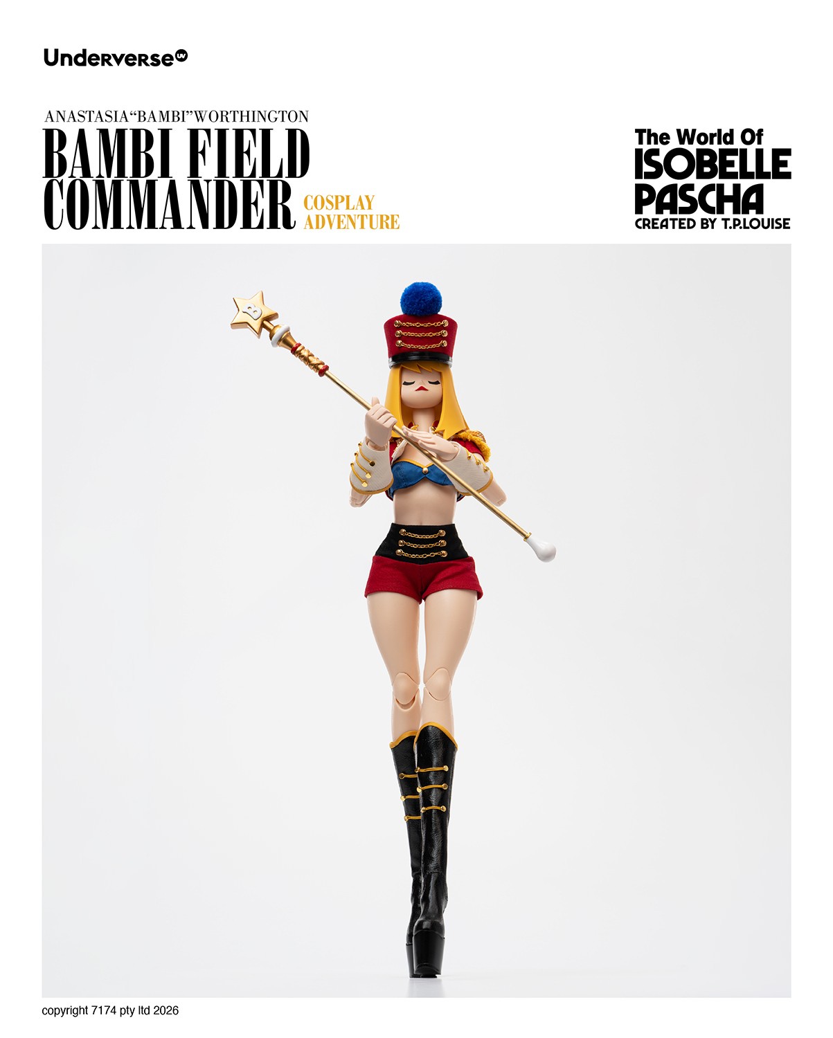 The World of Isobelle Pascha Field Commander Bambi Sixth Scale Figure  (Prototype Shown) View 13