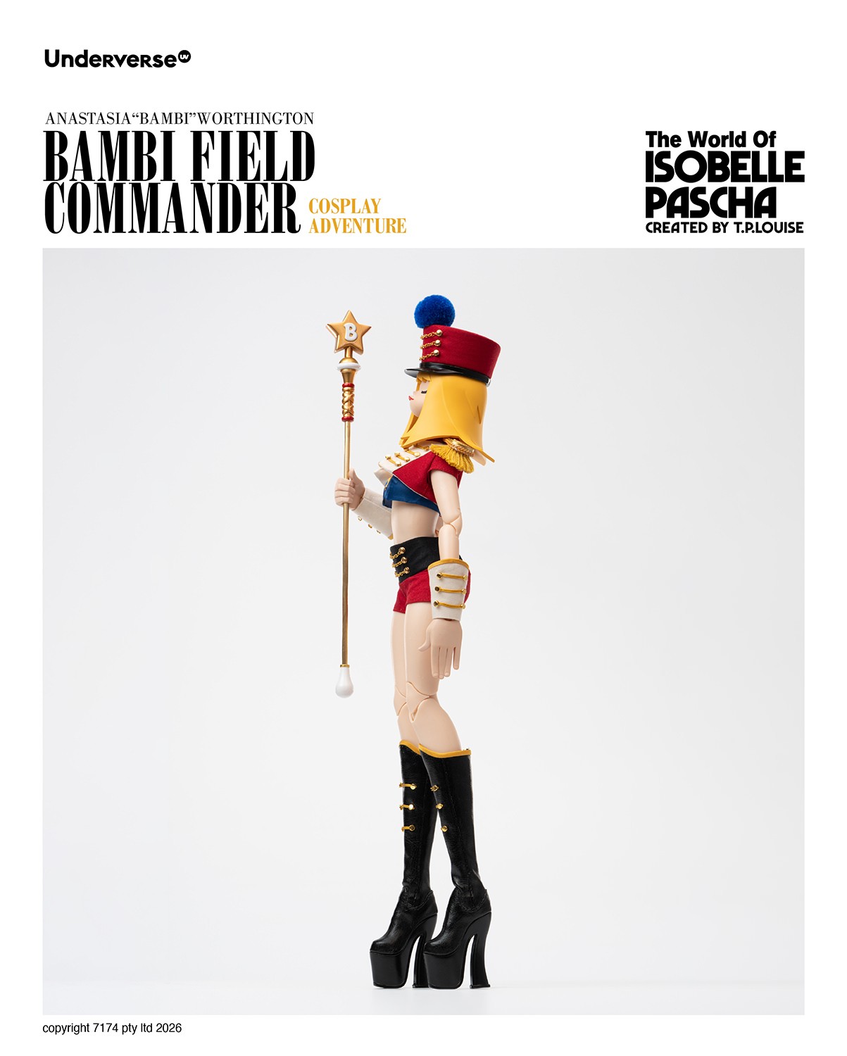 The World of Isobelle Pascha Field Commander Bambi Sixth Scale Figure  (Prototype Shown) View 14