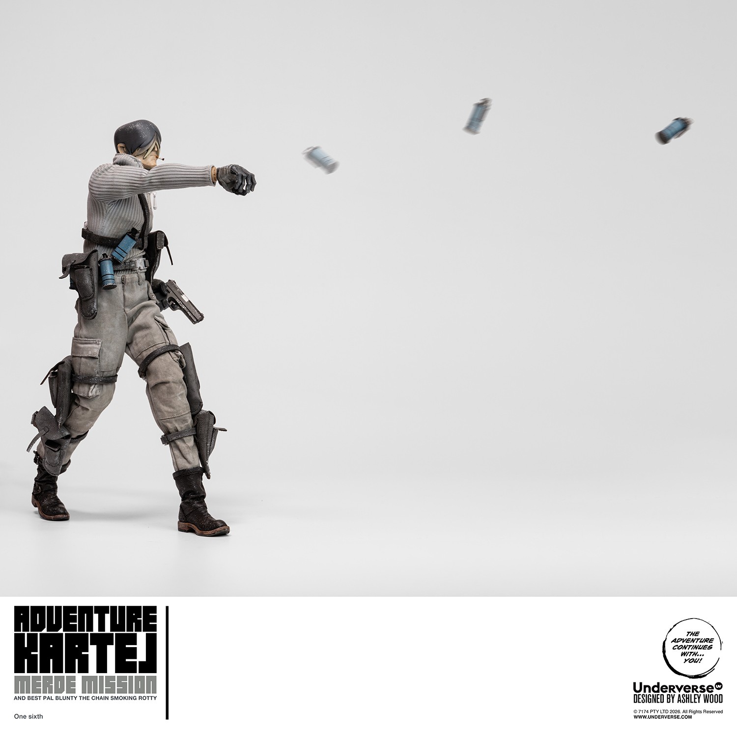 Adventure Kartel Cold Bugger Adventure Merde Mission Sixth Scale Figure  (Prototype Shown) View 9