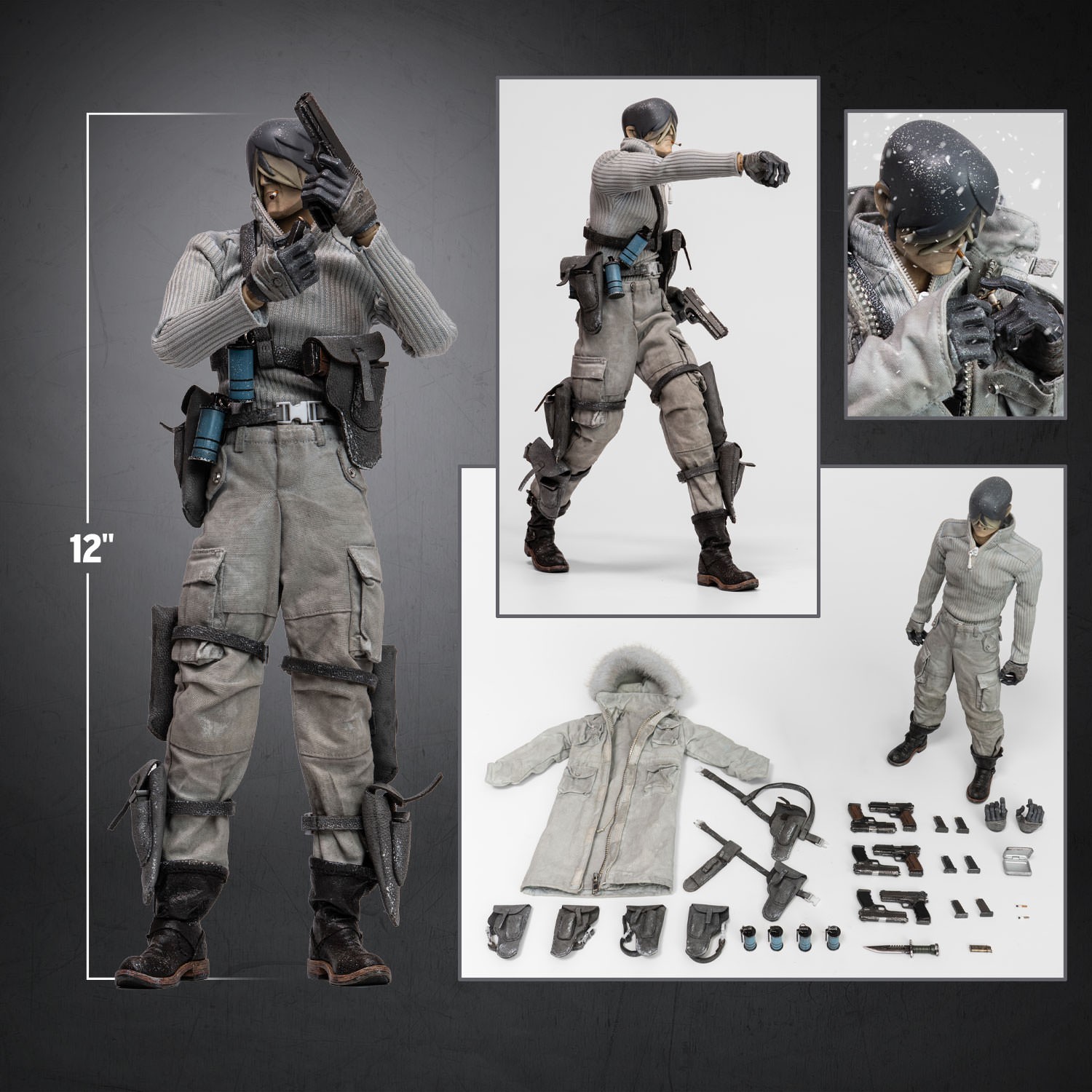 Adventure Kartel Cold Bugger Adventure Merde Mission Sixth Scale Figure  (Prototype Shown) View 2