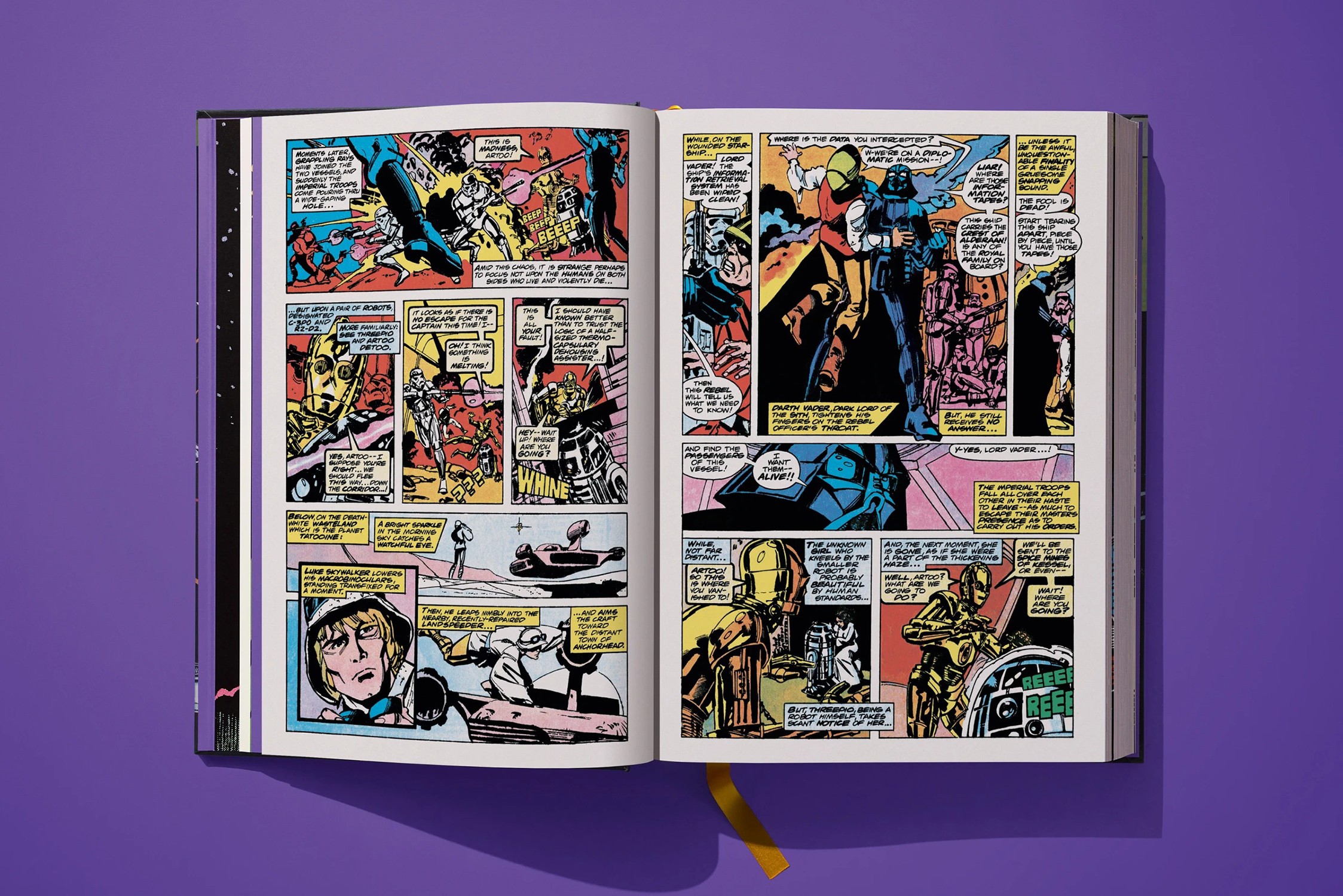 Star Wars Star Wars Comics Library. Vol. 1. 1977-1979 Book  Collector Edition (Prototype Shown) View 8