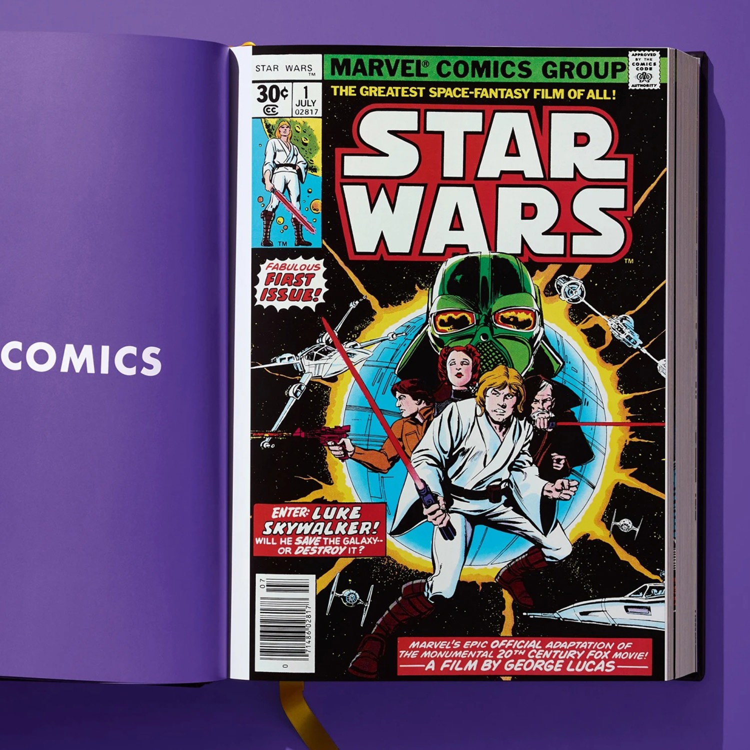 Star Wars Star Wars Comics Library. Vol. 1. 1977-1979 (Collector's Edition) Book  (Prototype Shown) View 2