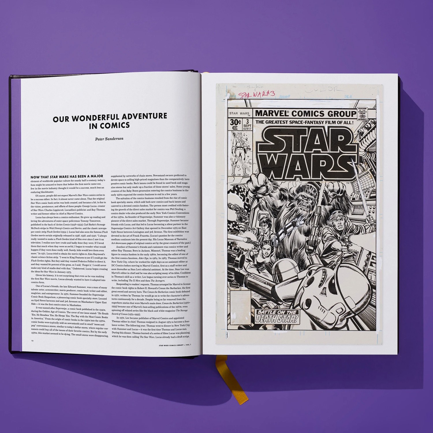 Star Wars Star Wars Comics Library. Vol. 1. 1977-1979 (Collector's Edition) Book  (Prototype Shown) View 3