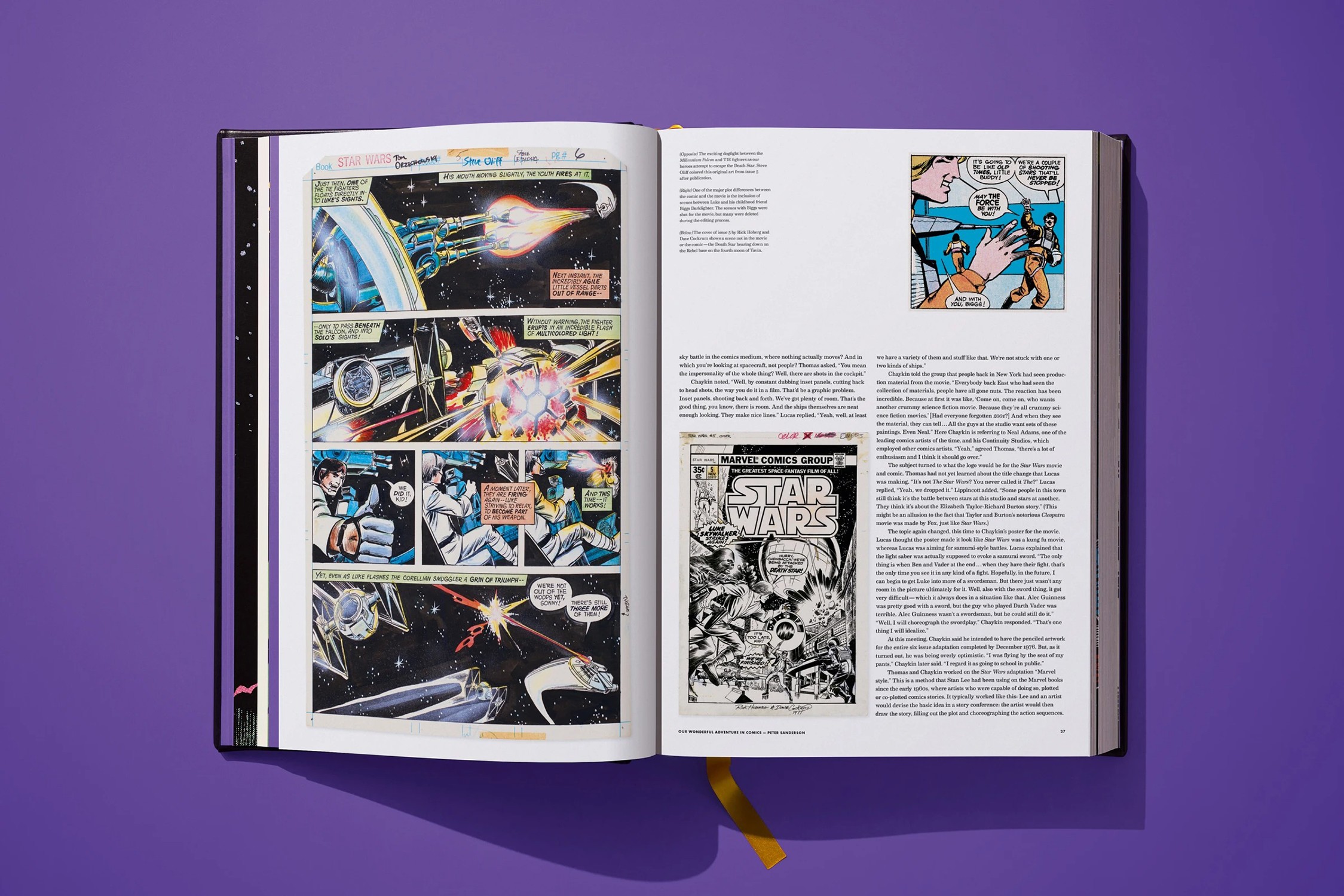 Star Wars Star Wars Comics Library. Vol. 1. 1977-1979 (Collector's Edition) Book  (Prototype Shown) View 8