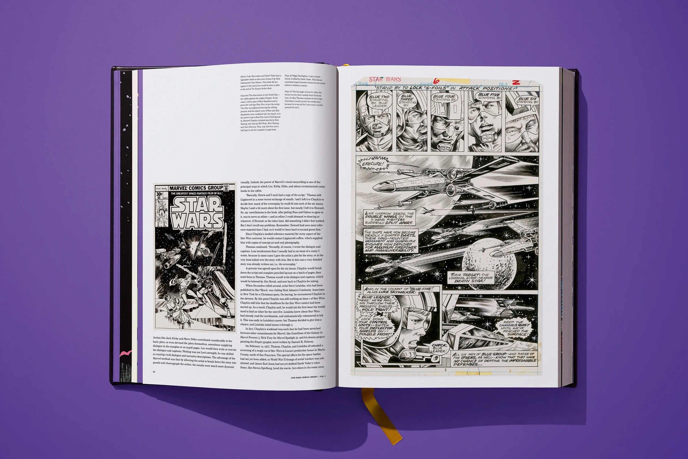 Star Wars Star Wars Comics Library. Vol. 1. 1977-1979 (Collector's Edition) Book  (Prototype Shown) View 9