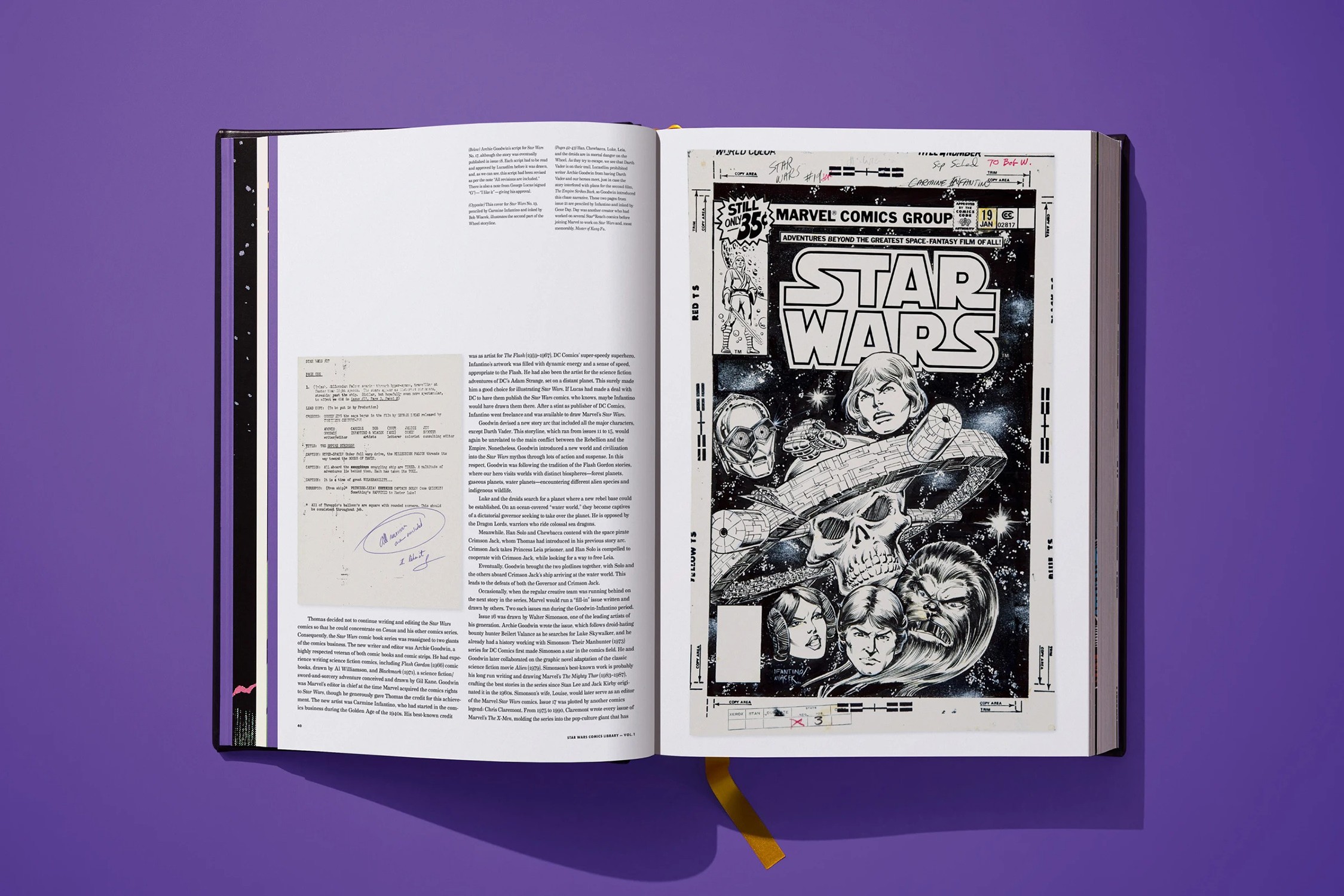Star Wars Star Wars Comics Library. Vol. 1. 1977-1979 (Collector's Edition) Book  (Prototype Shown) View 10