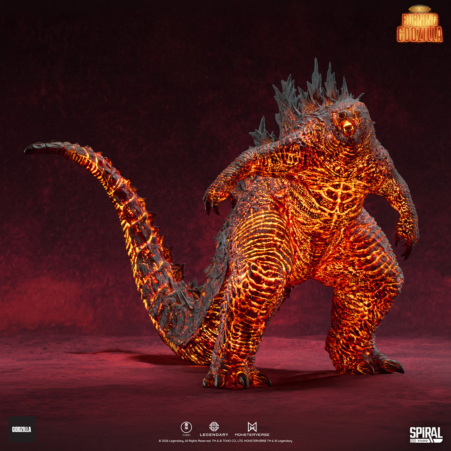 Godzilla Burning Godzilla (2019) Collectible Figure  (Prototype Shown) View 10