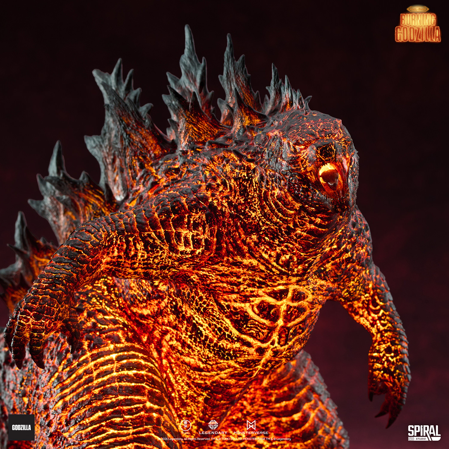 Godzilla Burning Godzilla (2019) Collectible Figure  (Prototype Shown) View 6