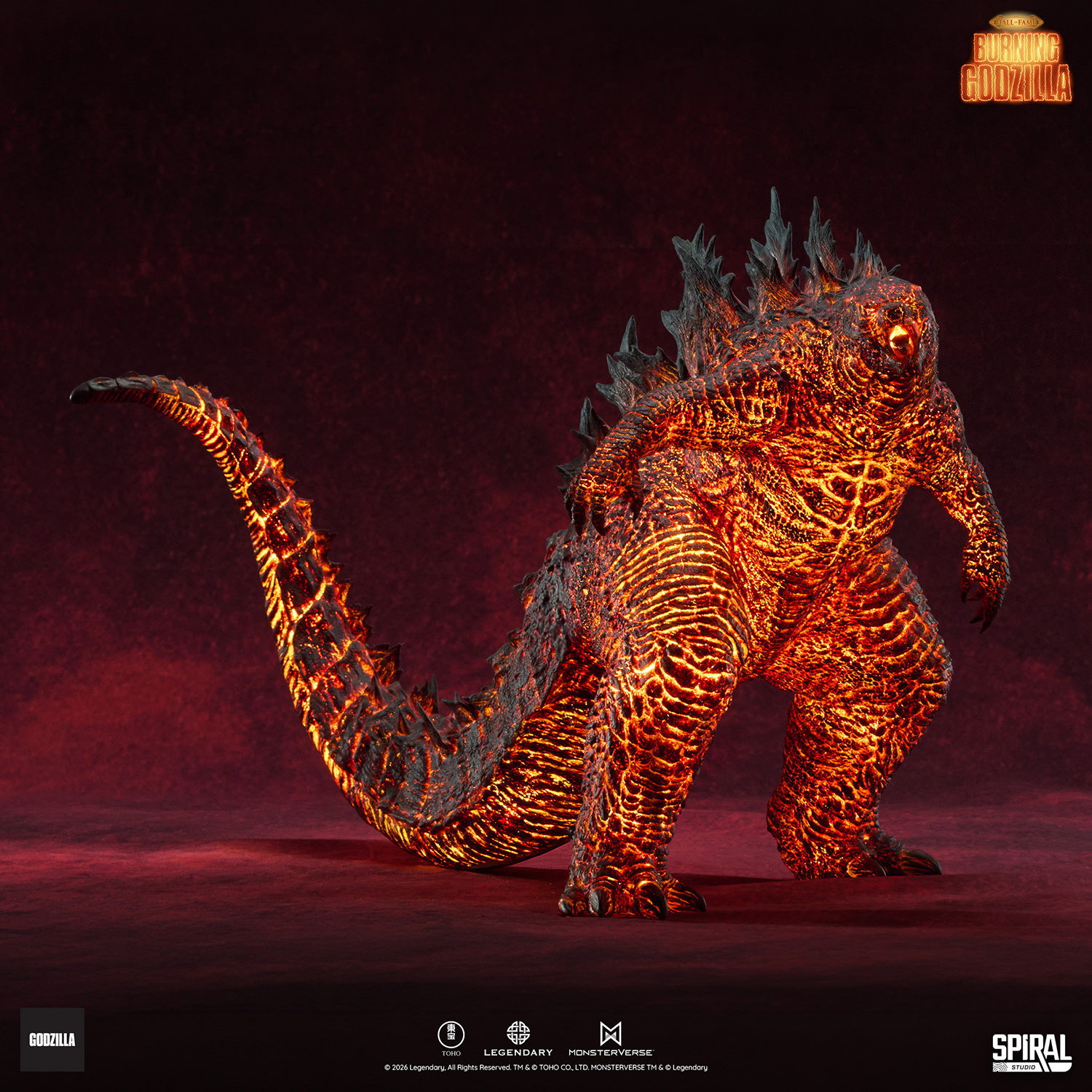 Godzilla Burning Godzilla (2019) Collectible Figure  (Prototype Shown) View 11