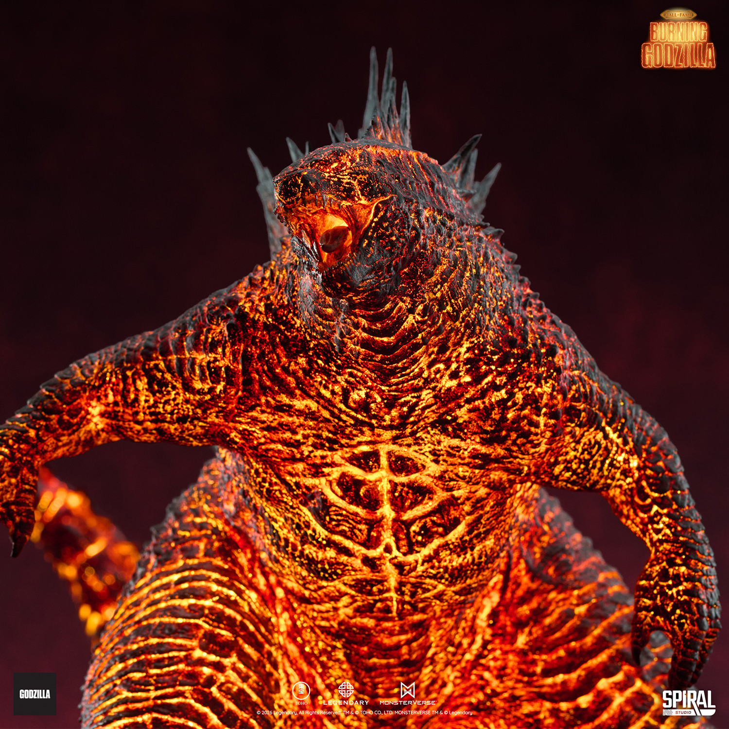 Godzilla Burning Godzilla (2019) Collectible Figure  (Prototype Shown) View 7