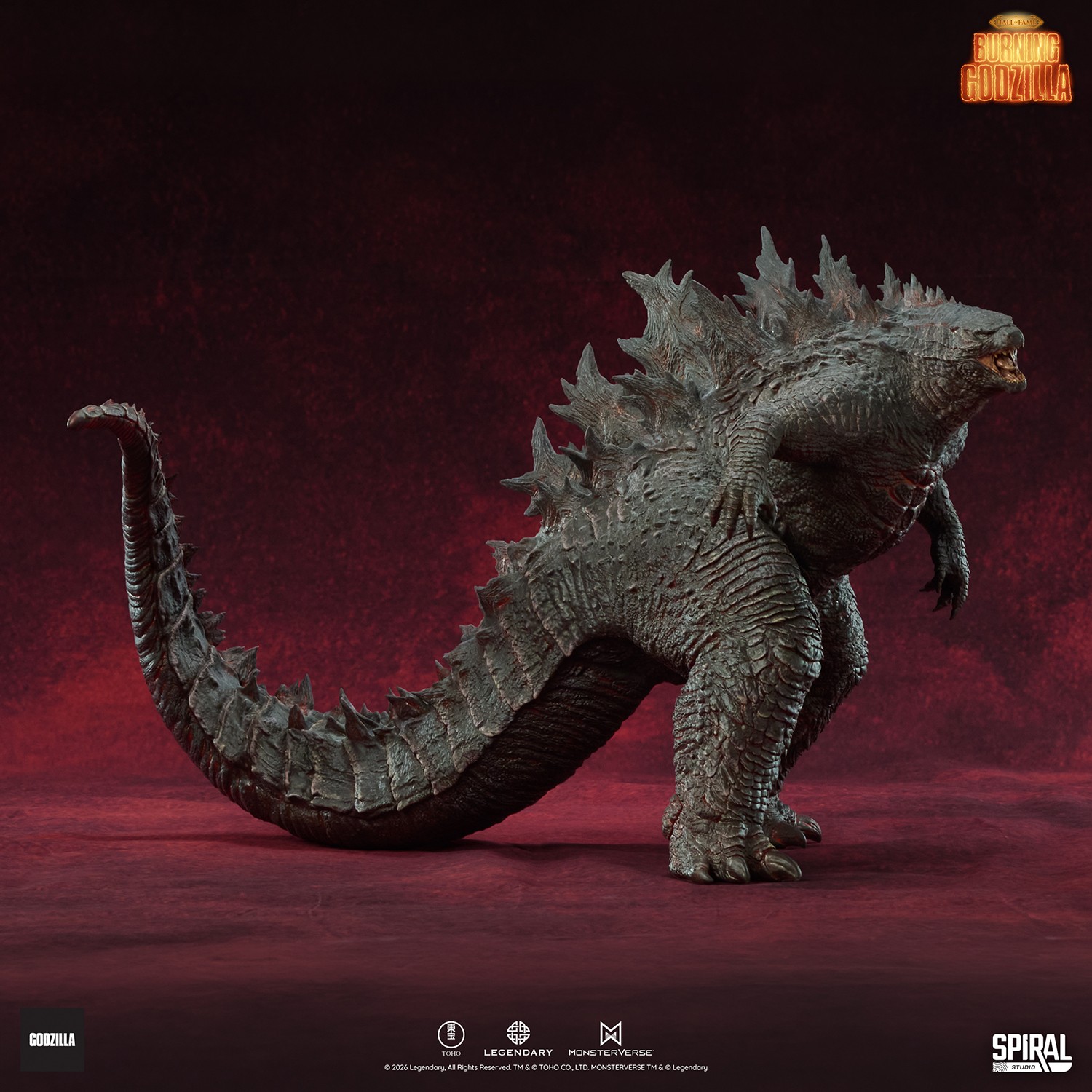 Godzilla Burning Godzilla (2019) Collectible Figure  (Prototype Shown) View 14