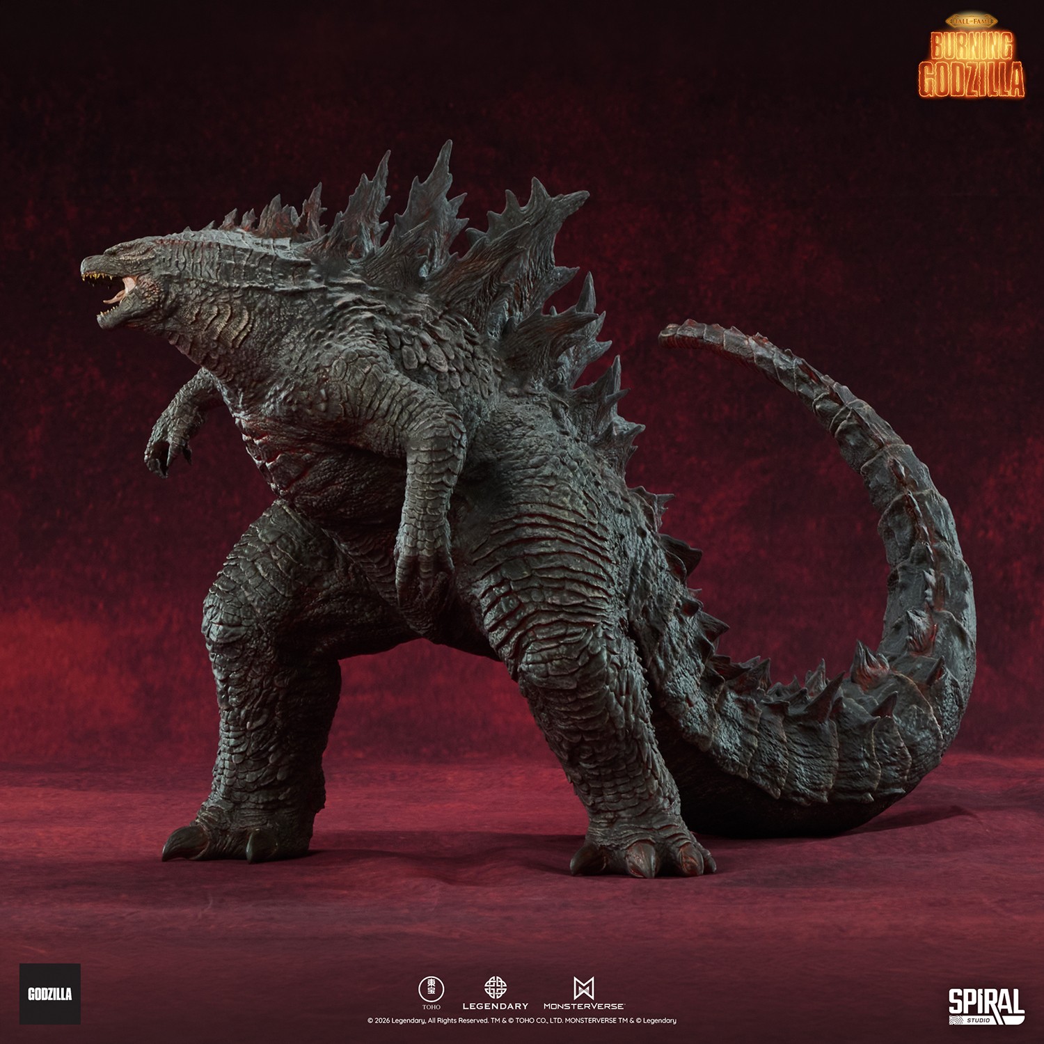 Godzilla Burning Godzilla (2019) Collectible Figure  (Prototype Shown) View 4