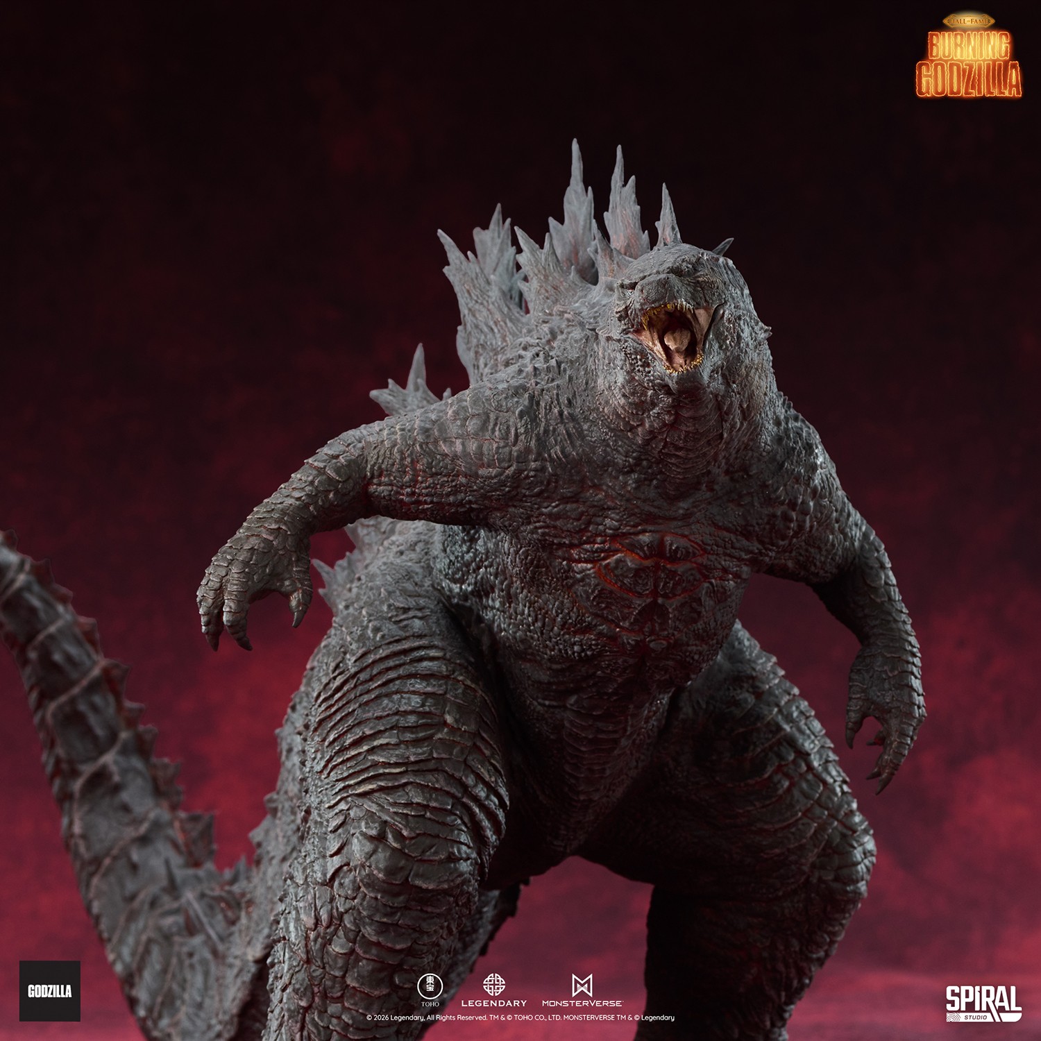 Godzilla Burning Godzilla (2019) Collectible Figure  (Prototype Shown) View 5