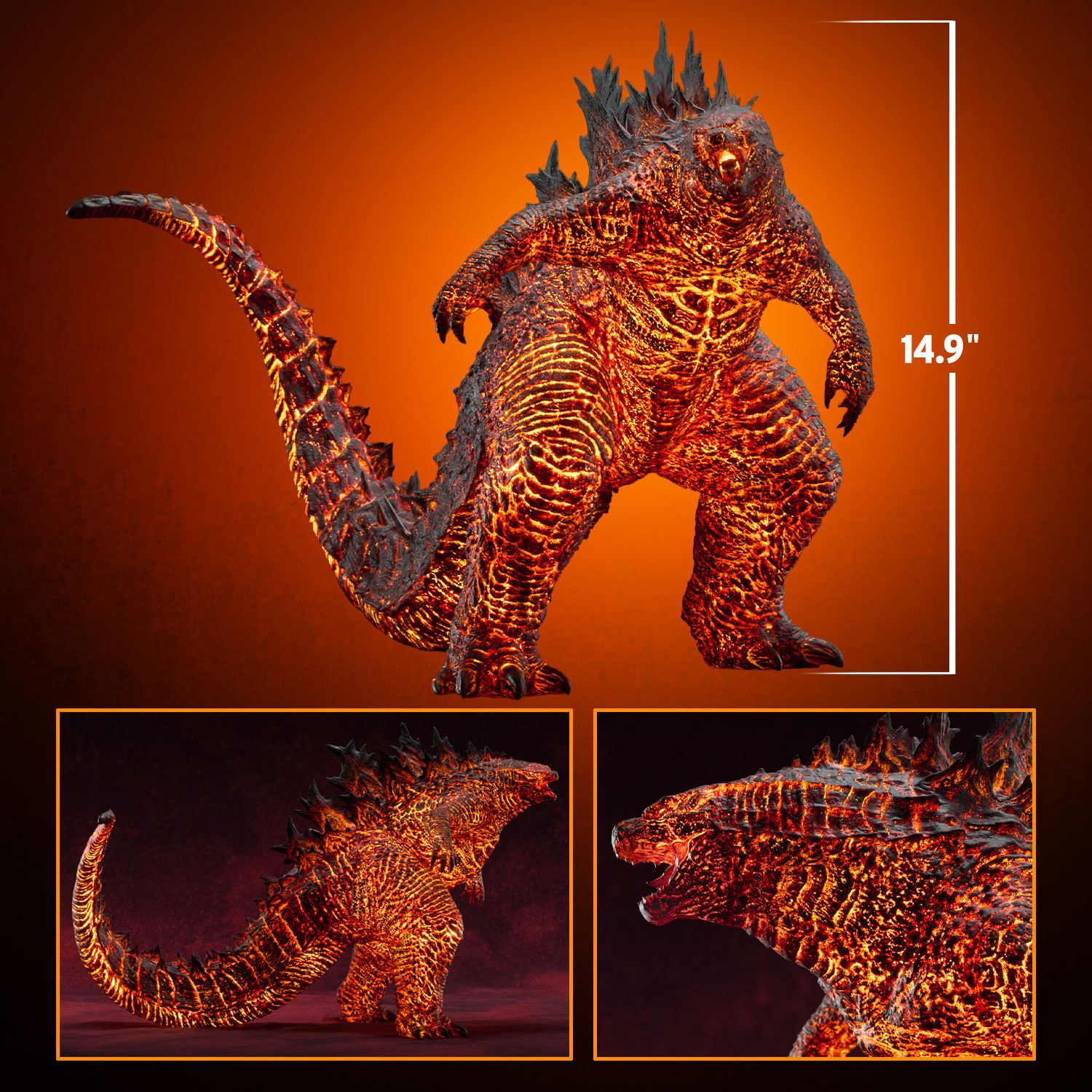 Godzilla Burning Godzilla (2019) Collectible Figure  (Prototype Shown) View 2