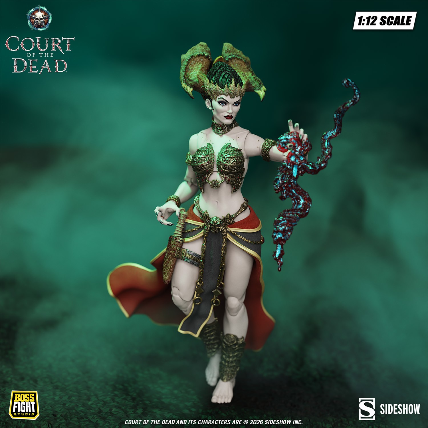 Court of the Dead Gethsemoni: Queen of the Dead Action Figure  (Prototype Shown) View 3