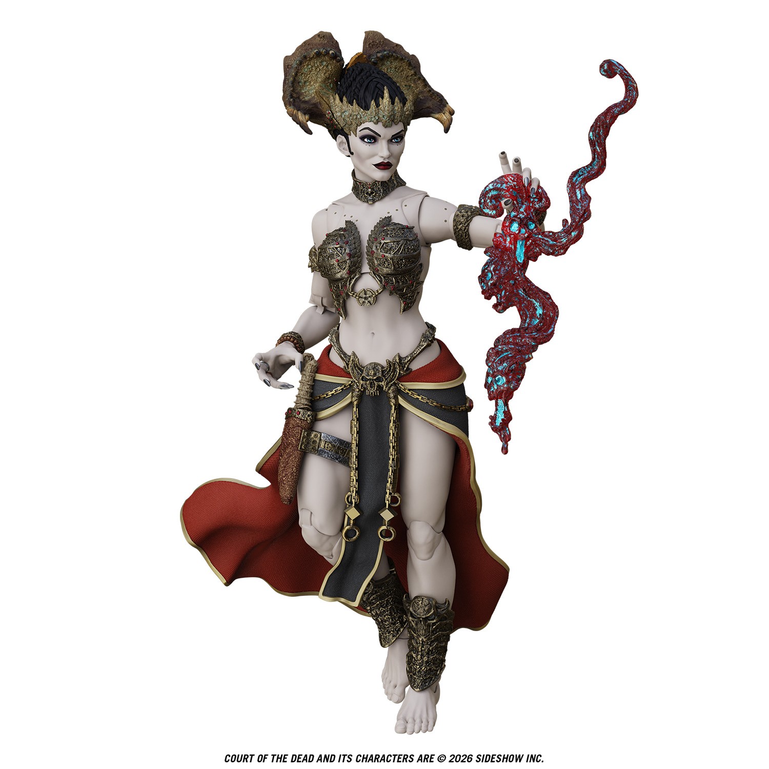 Court of the Dead Gethsemoni: Queen of the Dead Action Figure  (Prototype Shown) View 7